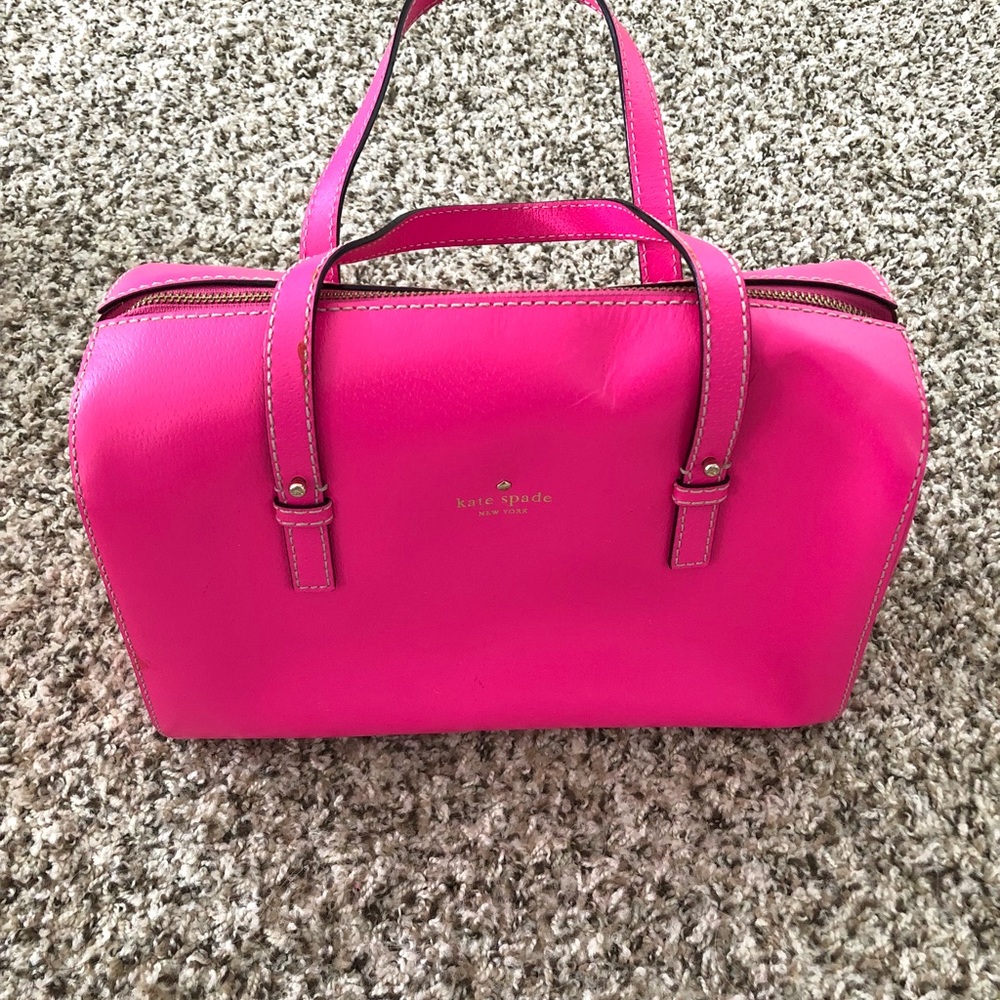 Kate Spade pink purse - Picture 3 of 4